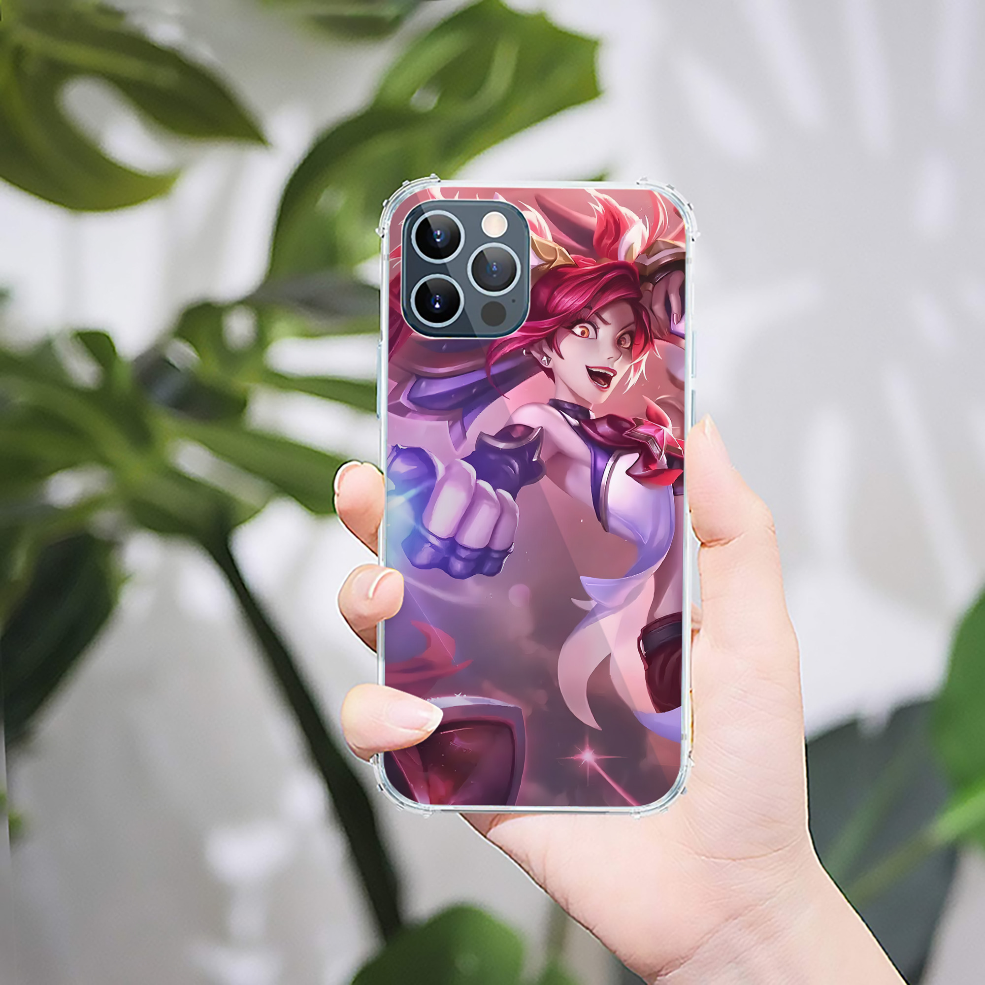 リーグ・オブ・レジェンド League of Legends LOL 【iPhone 12シリーズ対応】透明スマホケース（クリアソフトケース）